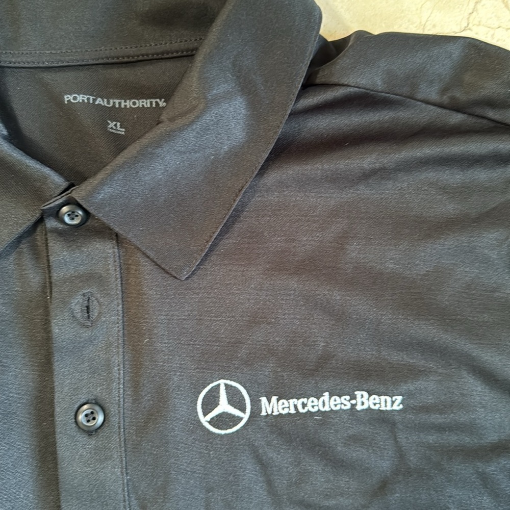 Mercedes Benz long Sleeve Polo - Picture 2 of 3